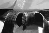 dirty, worn karate belt